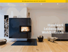 Tablet Screenshot of ofenbau.com